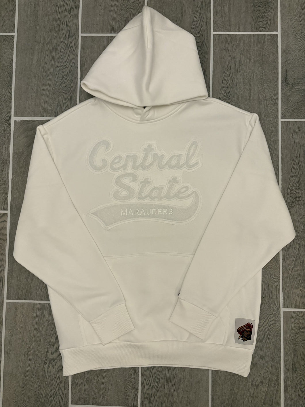 WHITE ON WHITE EXCLUSIVE LIMITED EDITION UNISEX HOODED SWEATSHIRT